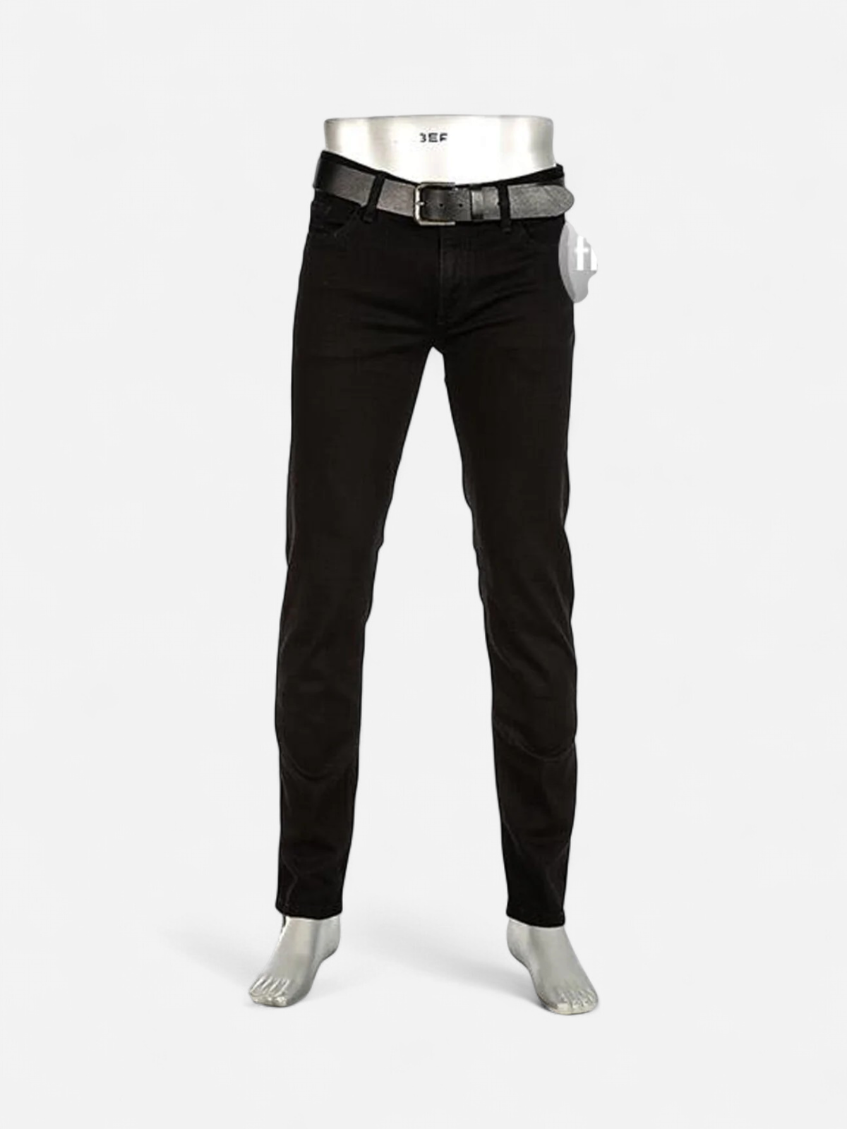 Alberto Miesten Farkut, PIPE 1572 BLACK JEANS Musta - Kekäle.fi