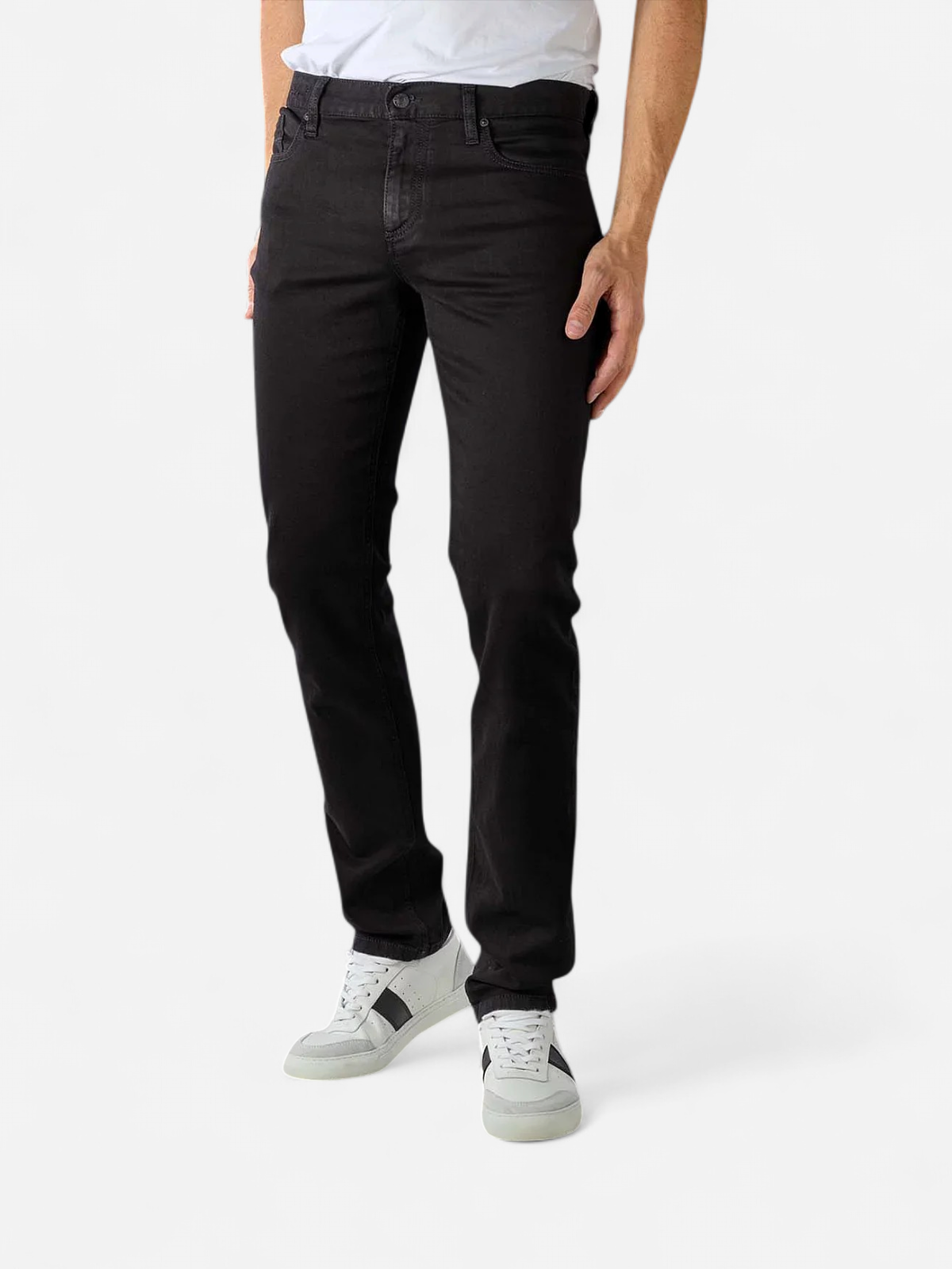 Alberto miesten farkut Pipe Denim Superfit Dual FX, musta - Kekäle.fi