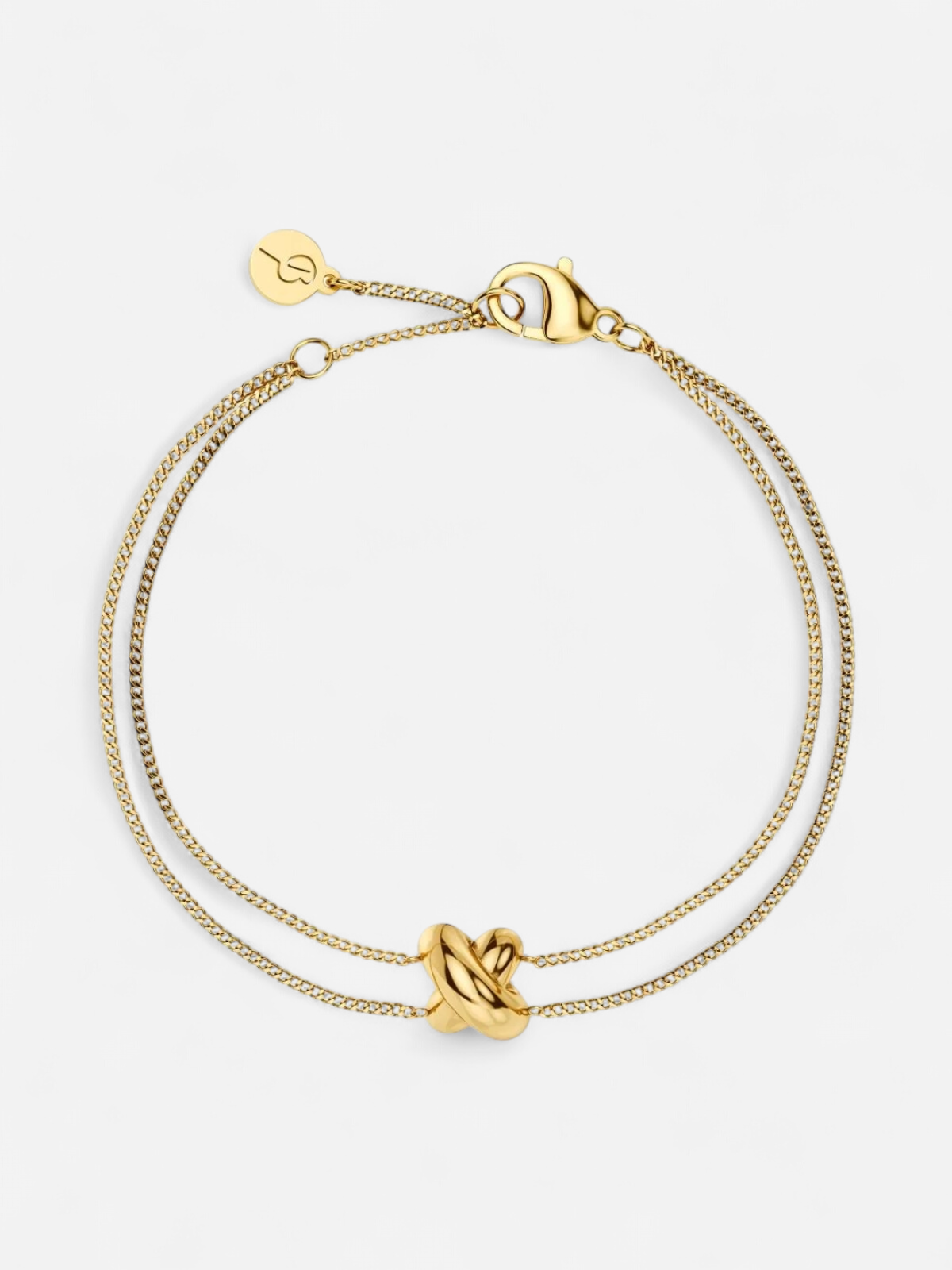 Edblad rannekoru Alexa Bracelet, Gold pleated - Kekäle.fi
