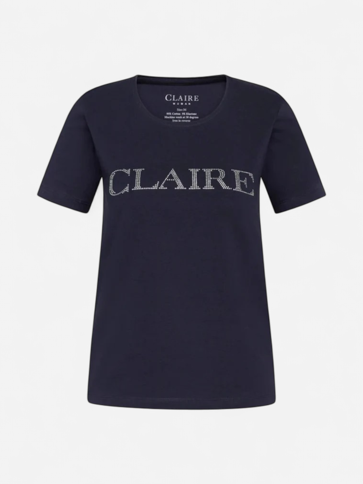 Claire naisten t-paita Allison Logo T-paita, tummansininen - Kekäle.fi