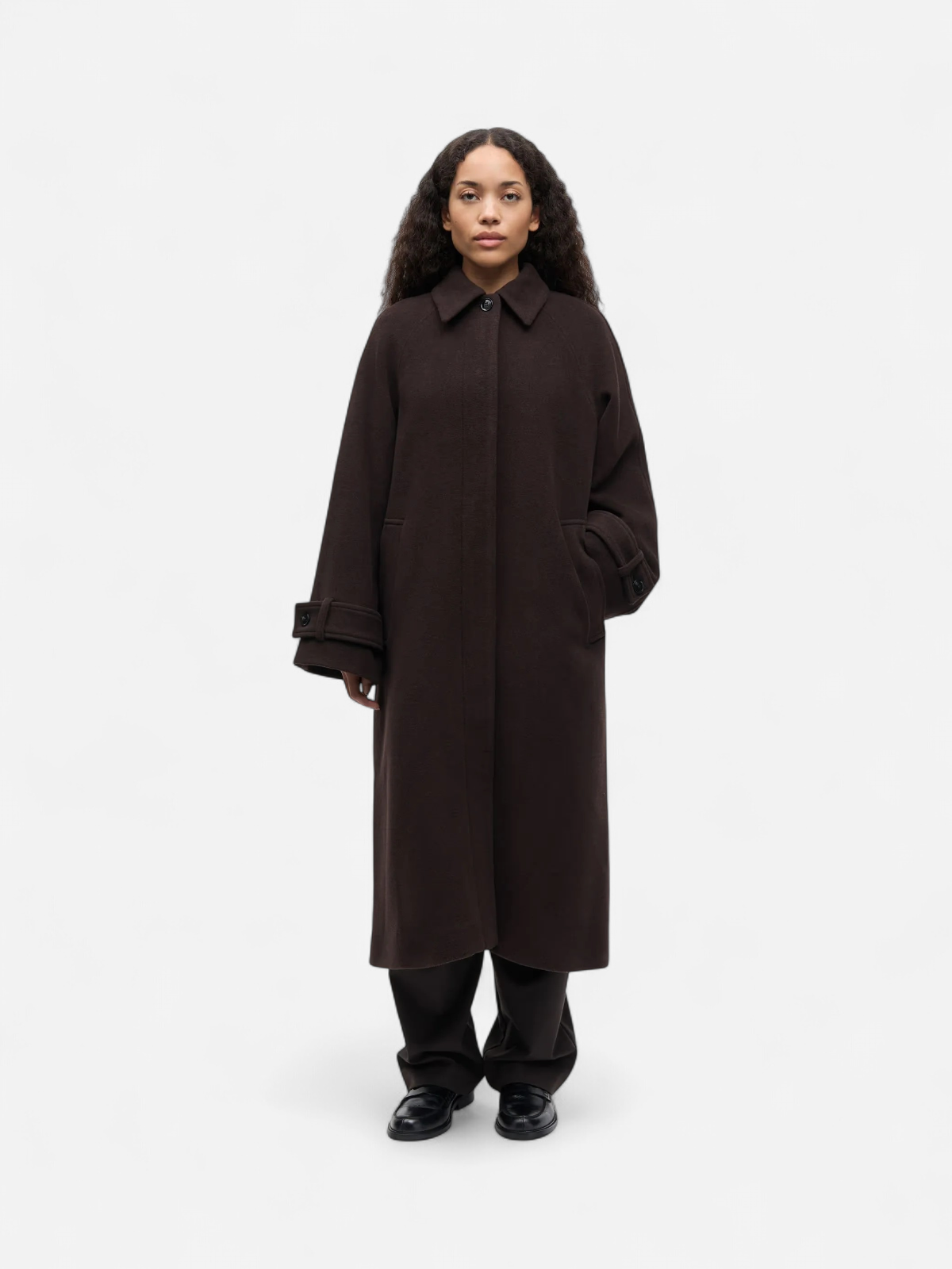 ALMA COAT 14895 MUSTANRUSKEA - Kekäle.fi