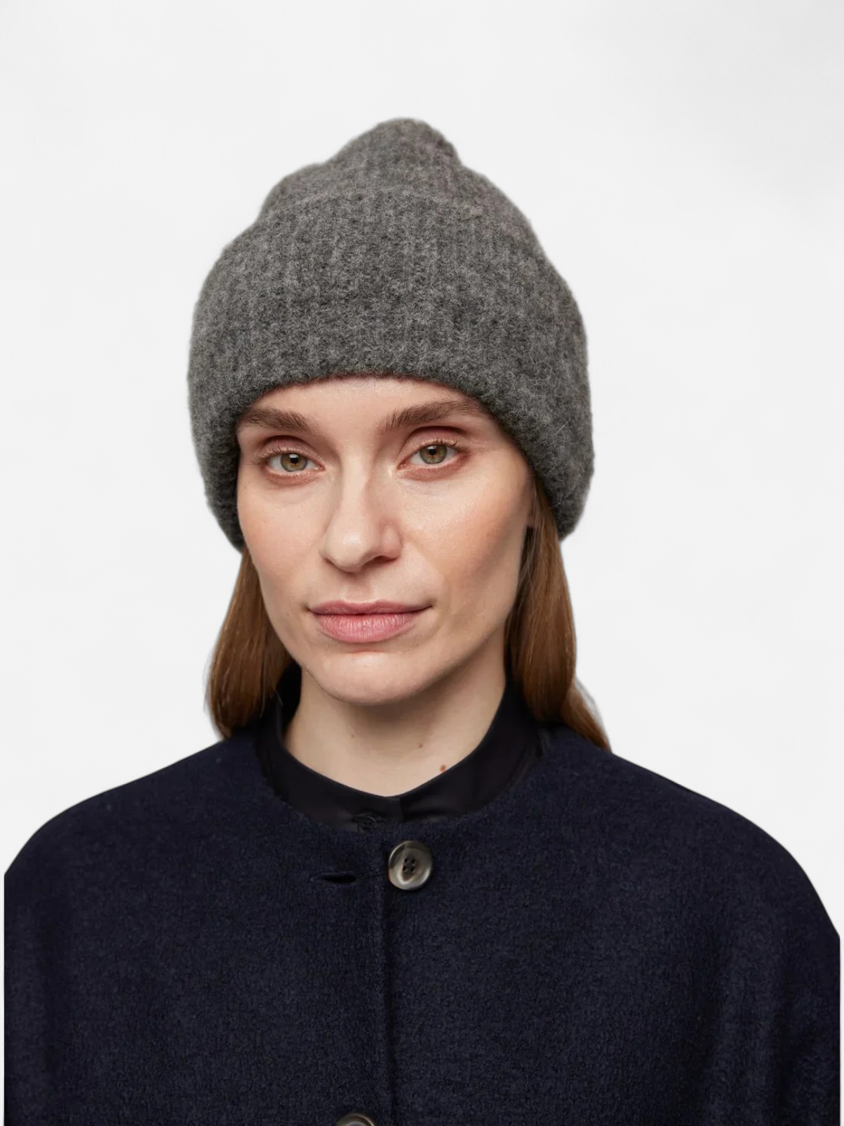 Gauhar pipo Alpaca Beanie, Dark Grey - Kekäle.fi