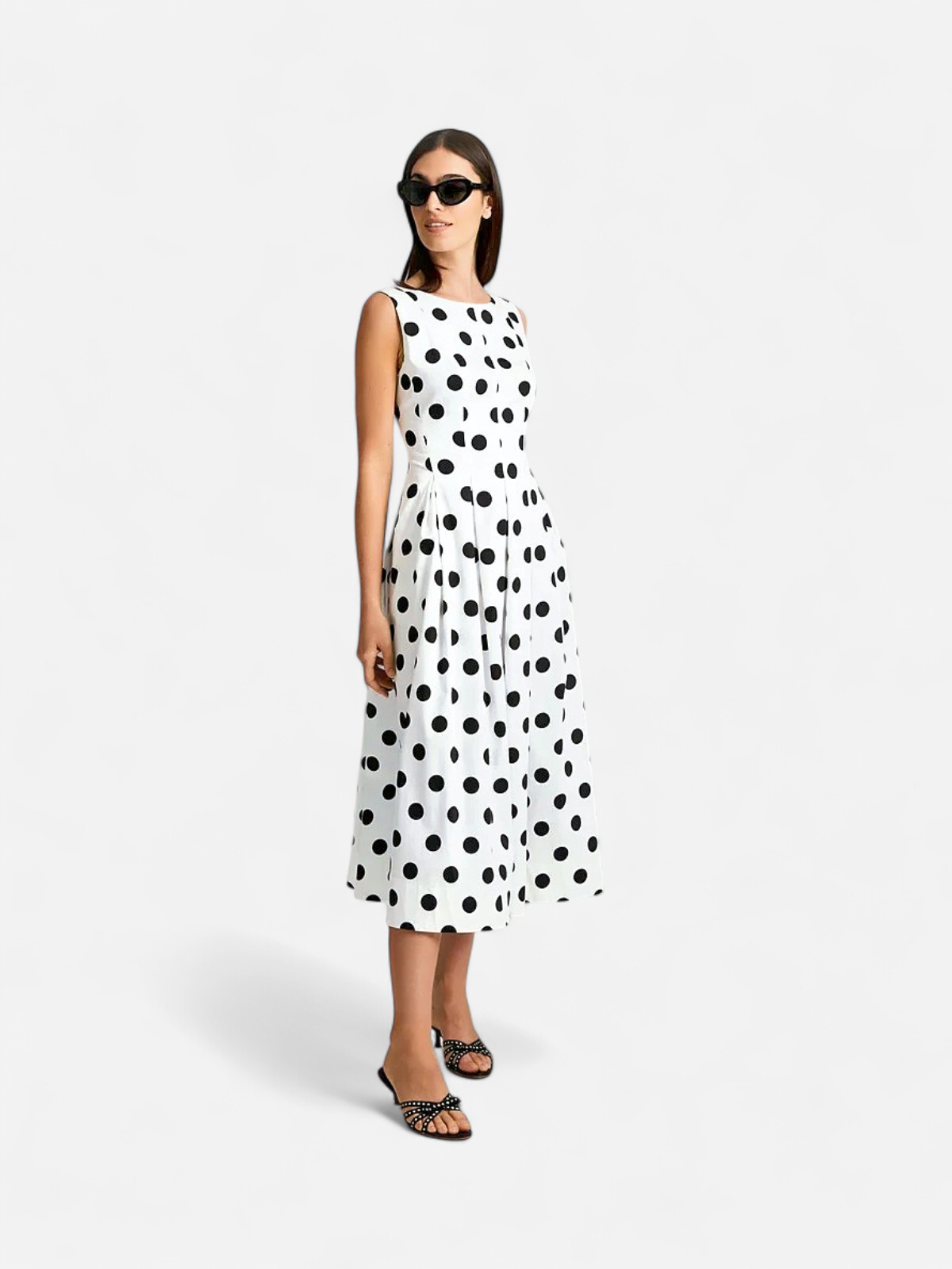 Andiata naisten mekko, JULITTA DRESS Mustavalkoinen - Kekäle.fi