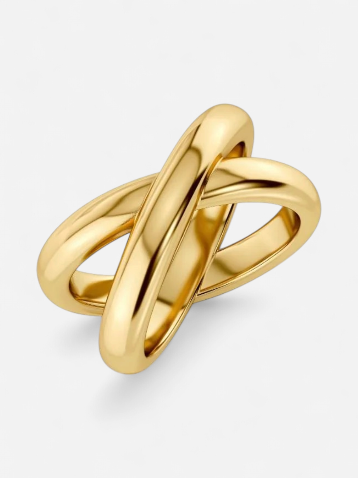 Edblad naisten sormus Alexa Ring L, Gold pleated - Kekäle.fi