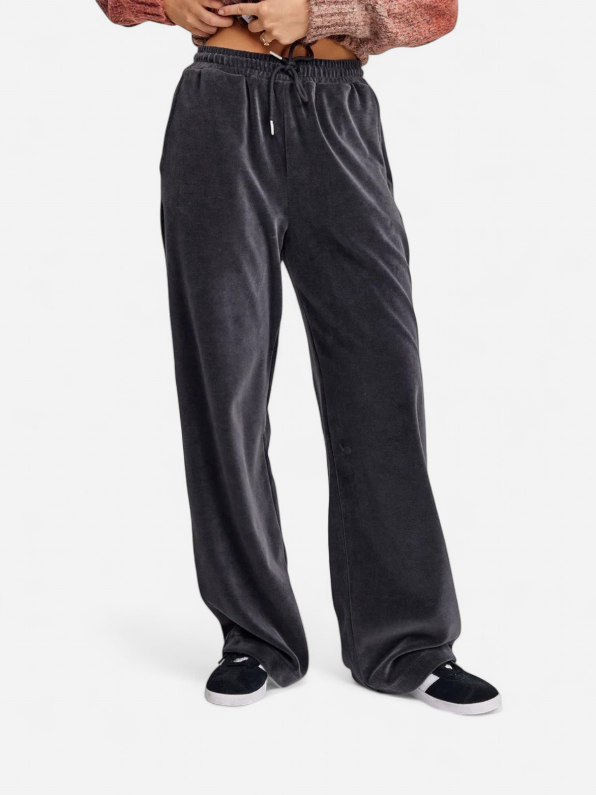 Makia naisten housut Anne Trousers, tummanharmaa - Kekäle.fi