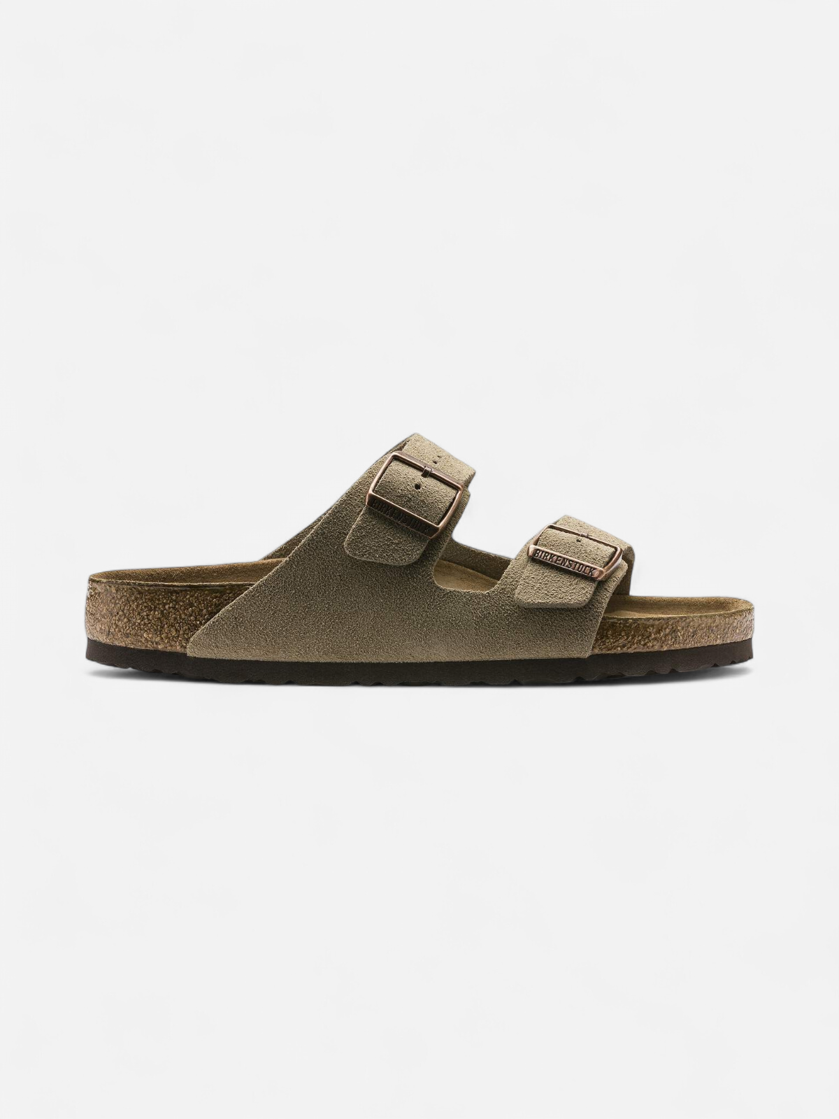 ARIZONA NARROW SUEDE LEATHER TAUPE HARMAANRUSKEA - Kekäle.fi