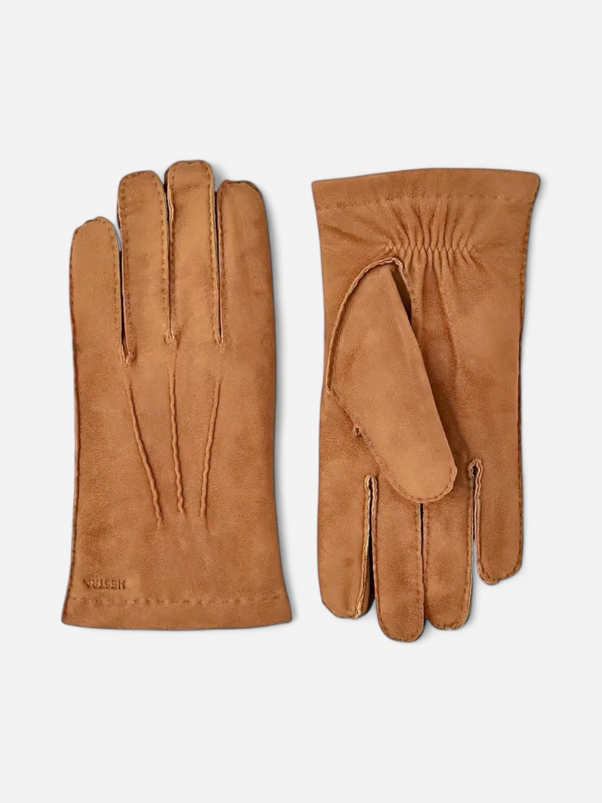 Hestra unisex käsineet ARTHUR SUEDE GLOVE WOOL LINING, konjakinruskea - Kekäle.fi