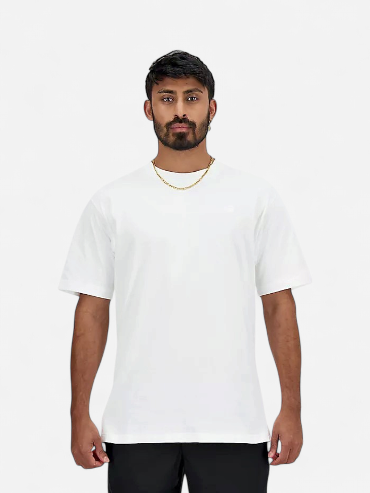 New Balance miesten t-paita Athletics Cotton t-shirt, valkoinen - Kekäle.fi