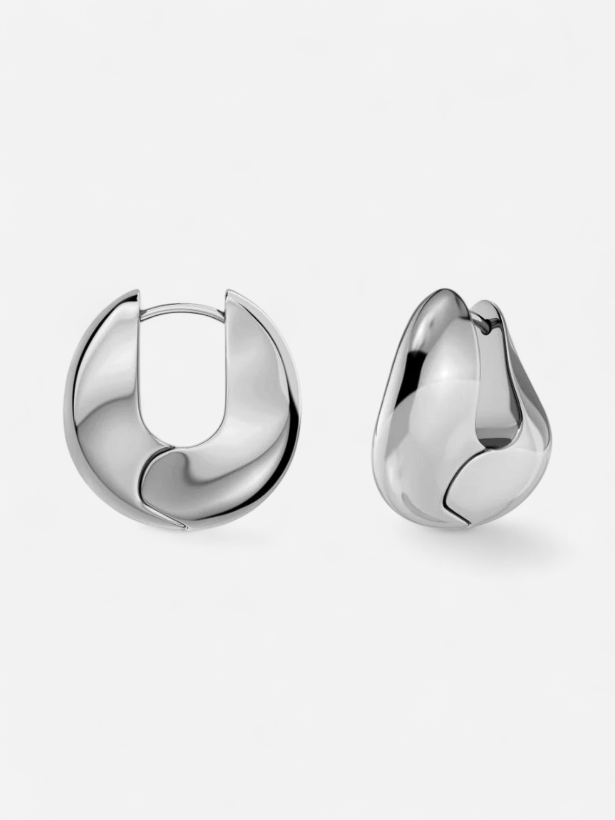 Edblad Naisten Korvakorut Azura Hoops L Steel, Stainless steel - Kekäle.fi