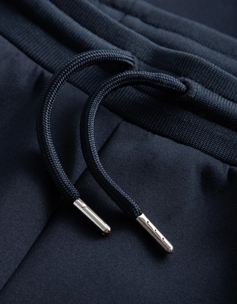 LES DEUX verryttelyhousut, BALLIER TRACK PANTS Tummansininen