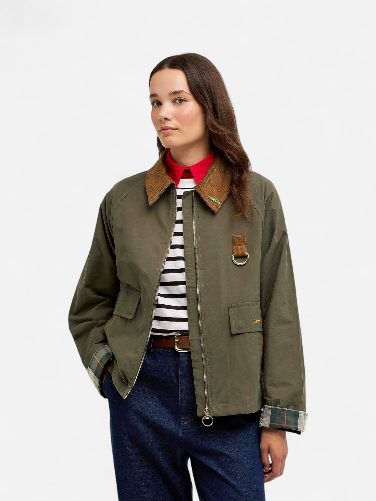 Barbour naisten takki Icon Spey, khaki - Kekäle.fi