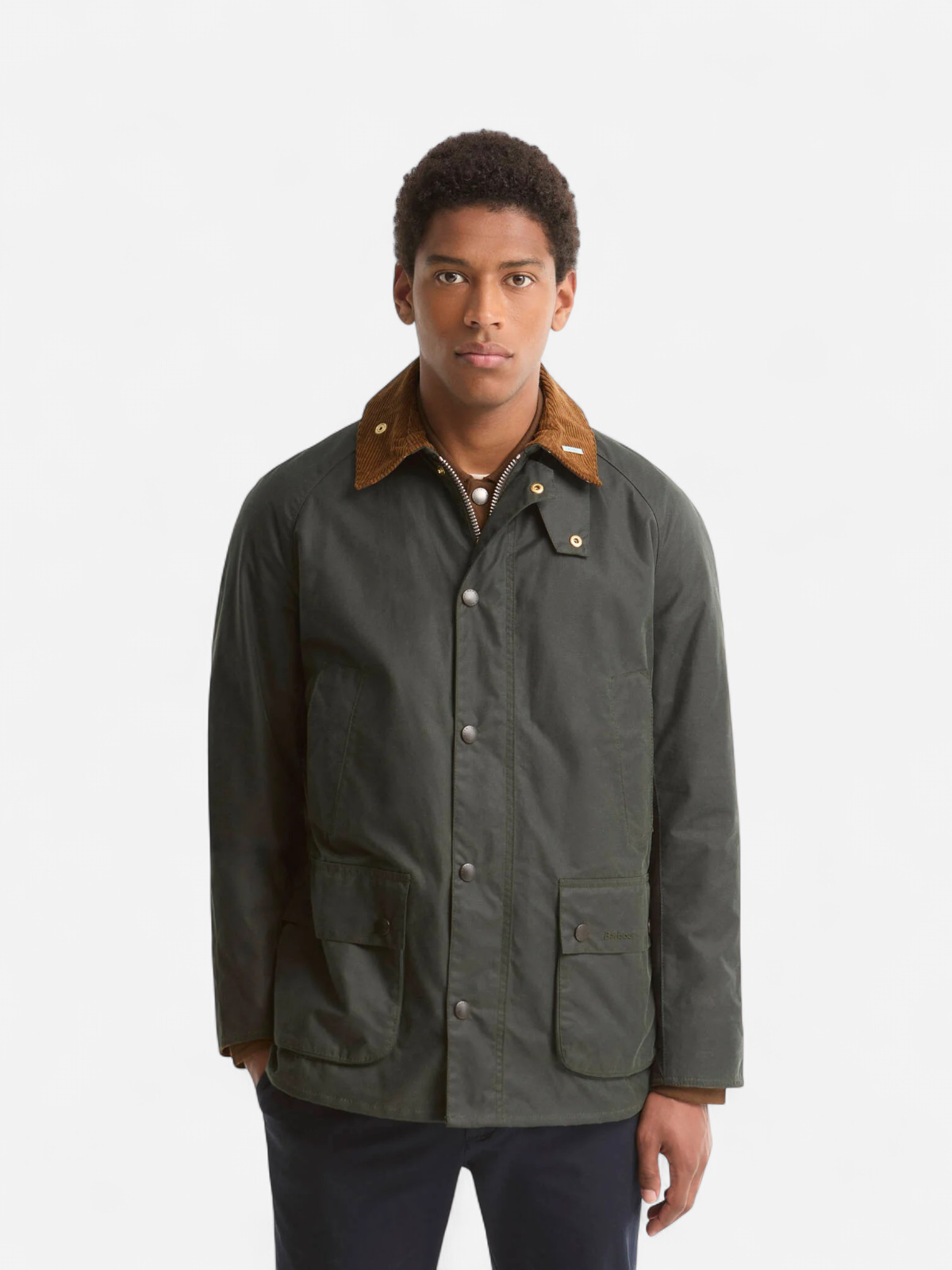 Barbour Icons Ashby TUMMANVIHREÄ - Kekäle.fi