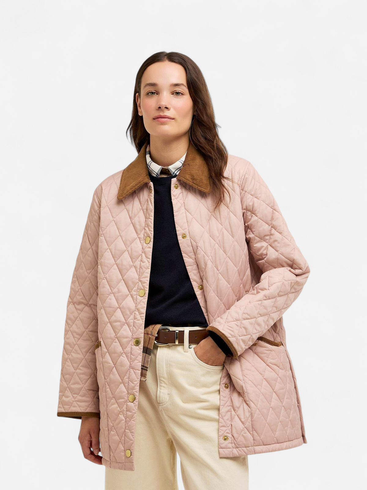 Barbour naisten takki Mod Liddesdale Jacket, vaaleanpunainen - Kekäle.fi