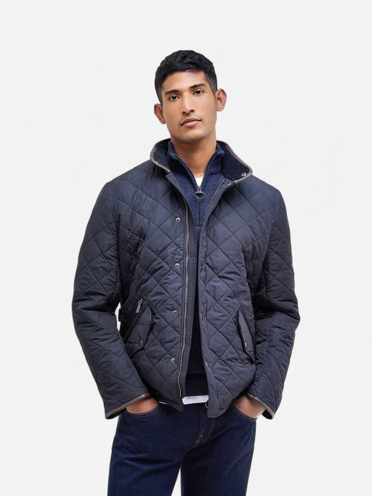 Barbour Powell Quilt TUMMANSININEN - Kekäle.fi