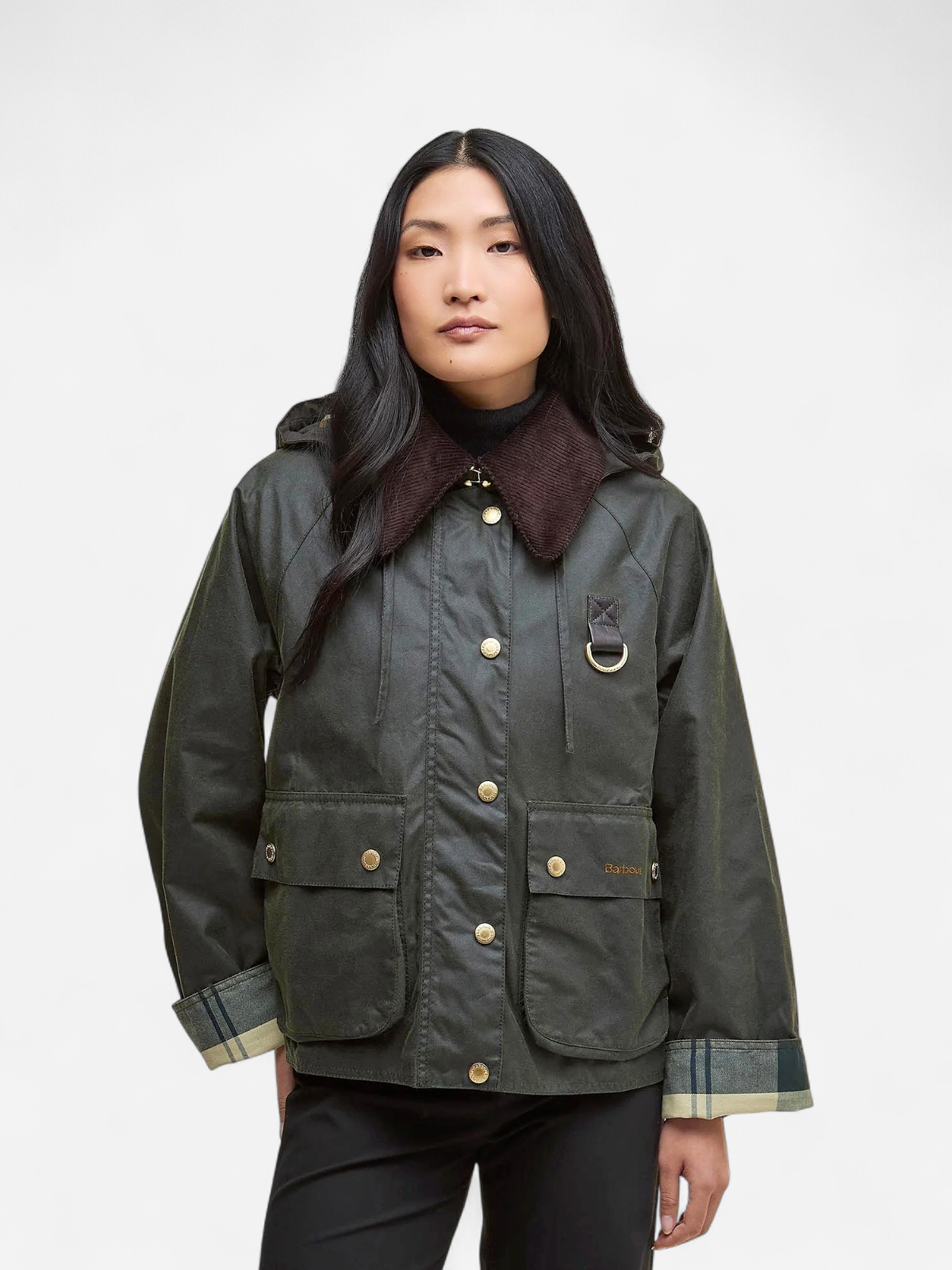 Barbour Reighton Wax Jacket KHAKI - Kekäle.fi