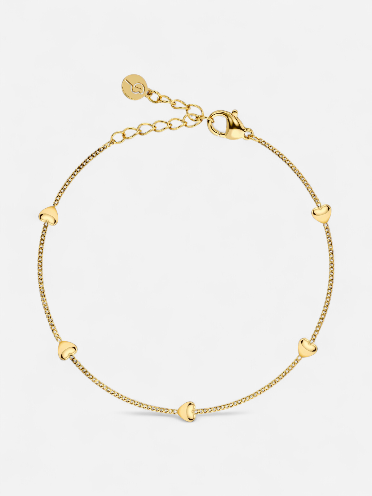 BARLEY PETITE BRACELET GOLD Gold pleated - Kekäle.fi