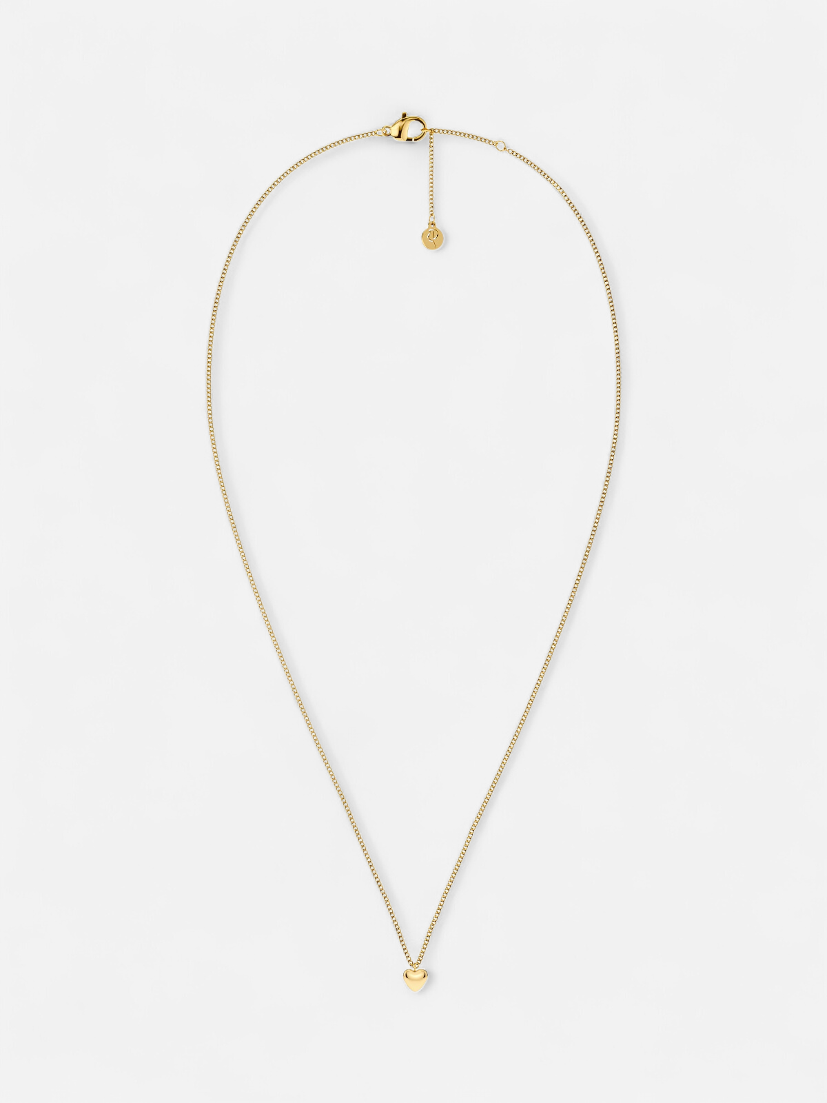BARLEY PETITE NECKLACE GOLD Gold pleated - Kekäle.fi