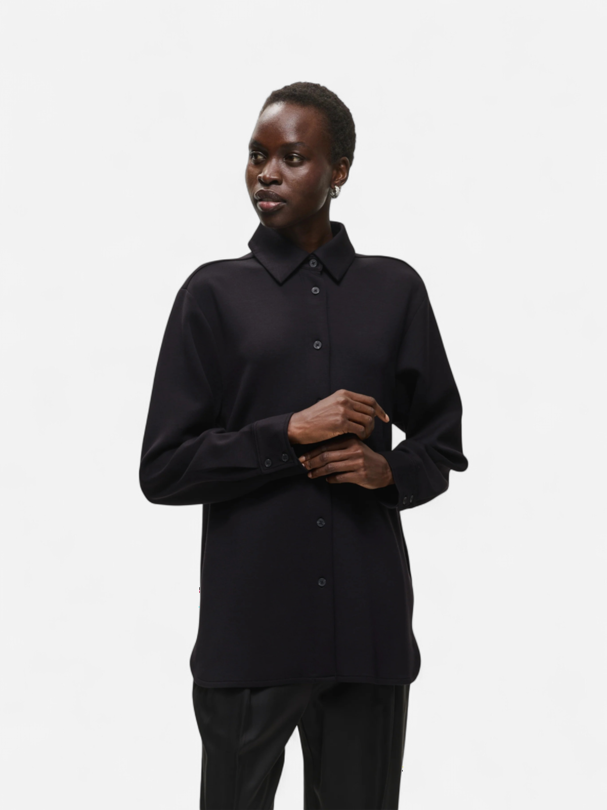 InWear naisten paitapusero Bayaiw Vincent Shirt, musta - Kekäle.fi