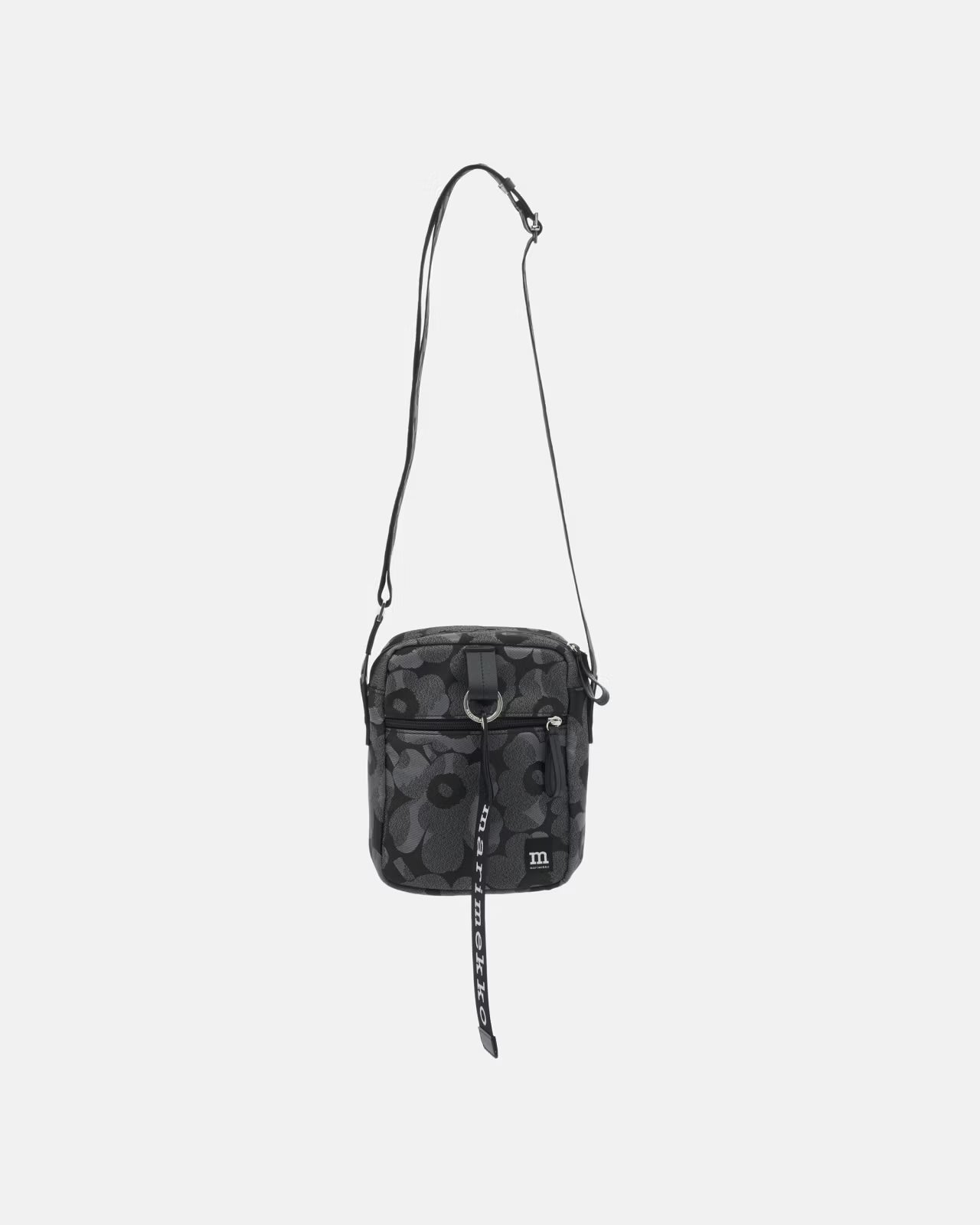 Marimekko naisten laukku Camera Bag Unikko, harmaa kuosillinen