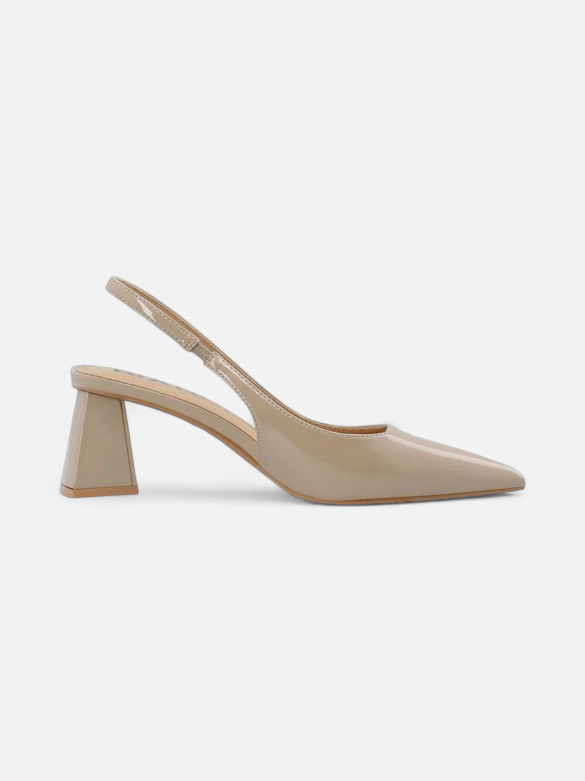 Bianco naisten avokkaat Biamaralyn Slingback Heel Patent, Beige - Kekäle.fi