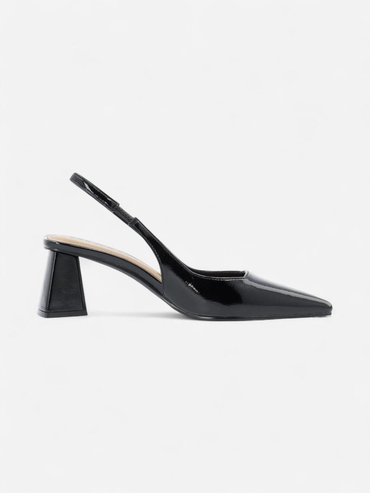 Bianco naisten avokkaat Biamaralyn Slingback Heel Patent, musta - Kekäle.fi