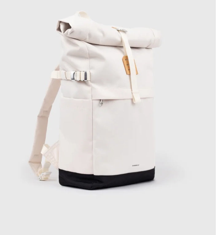 Sandqvist reppu Icon Rolltop Backpack 14'', beige