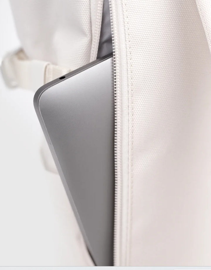 Sandqvist reppu Icon Rolltop Backpack 14'', beige