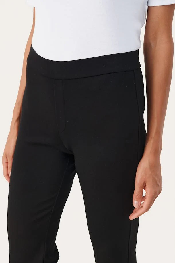 Part Two Naisten Housut PONTA PANT LENZING Black