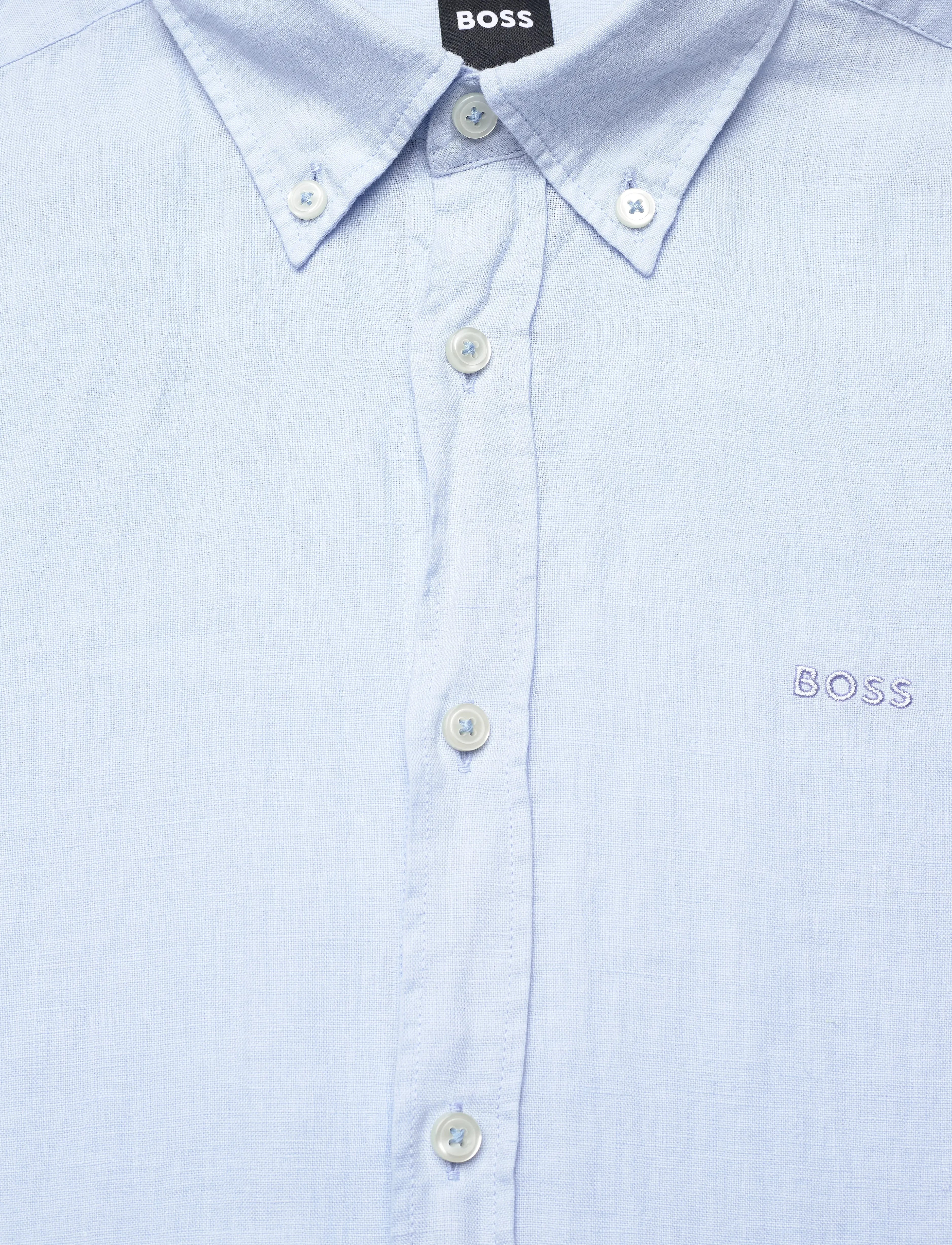 Hugo Boss miesten kauluspaita H-Liam BD Regular Fit, Keskisininen