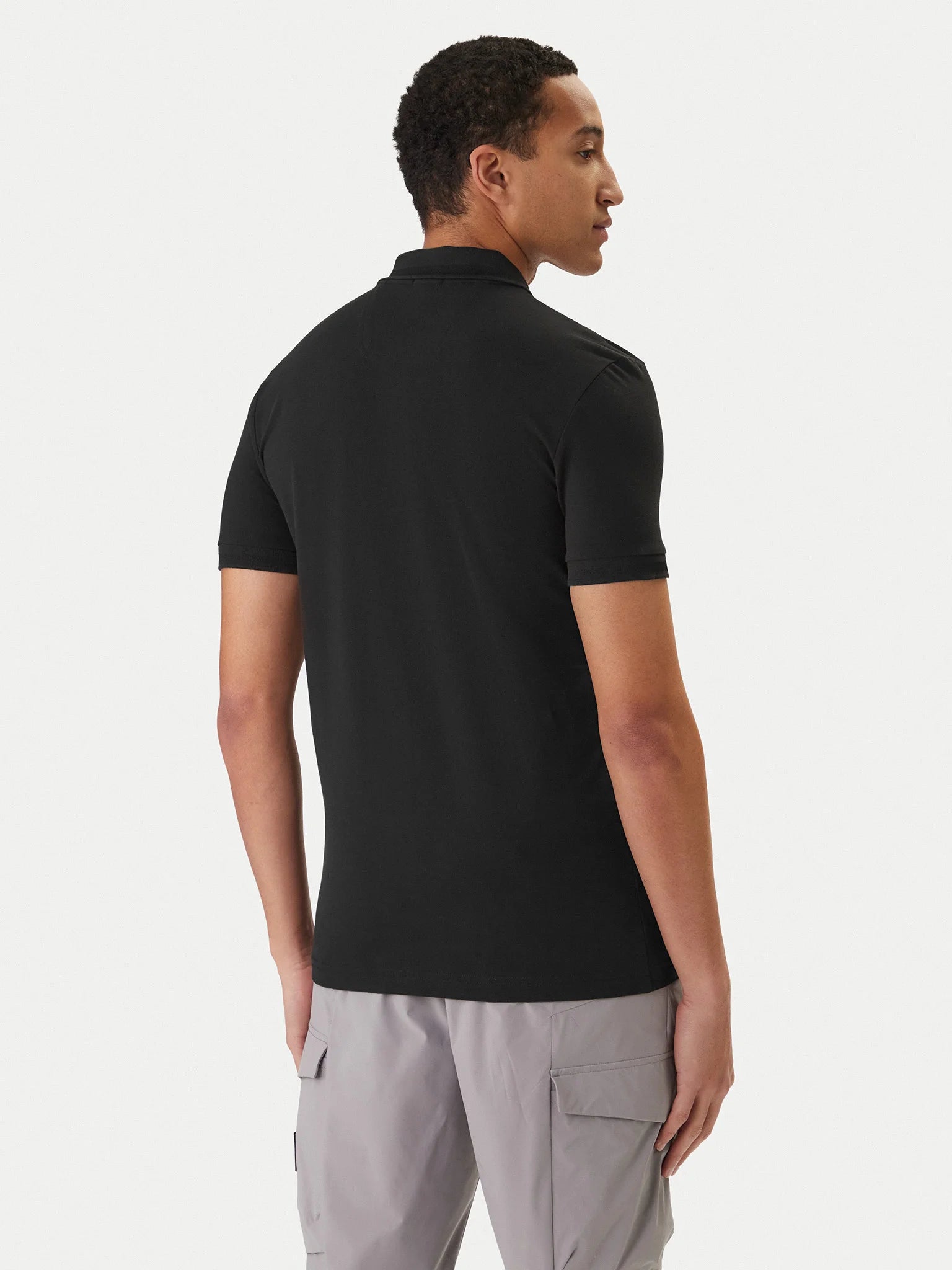 Hugo Boss miesten pikeepaita Pio 1 Polo Shirt, musta