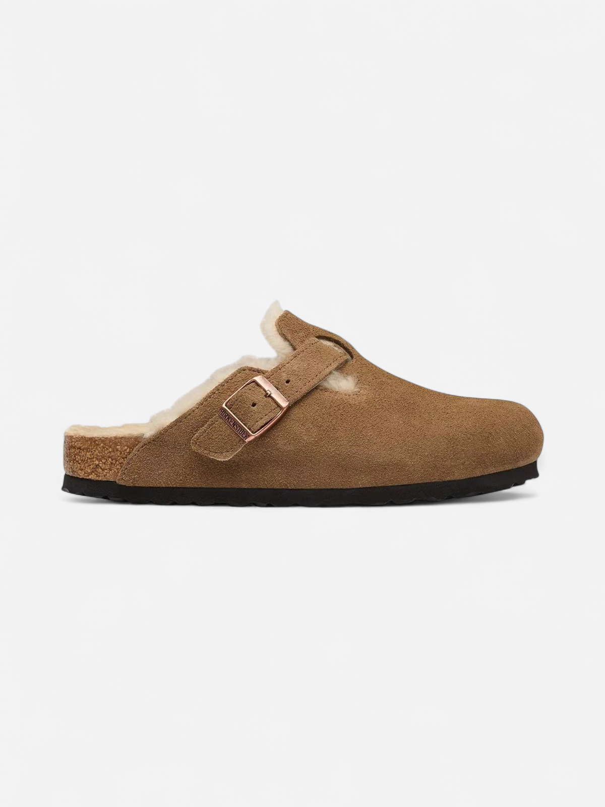 BOSTON SHEARLING SUEDE NARROW DARK TEA KESKIRUSKEA - Kekäle.fi