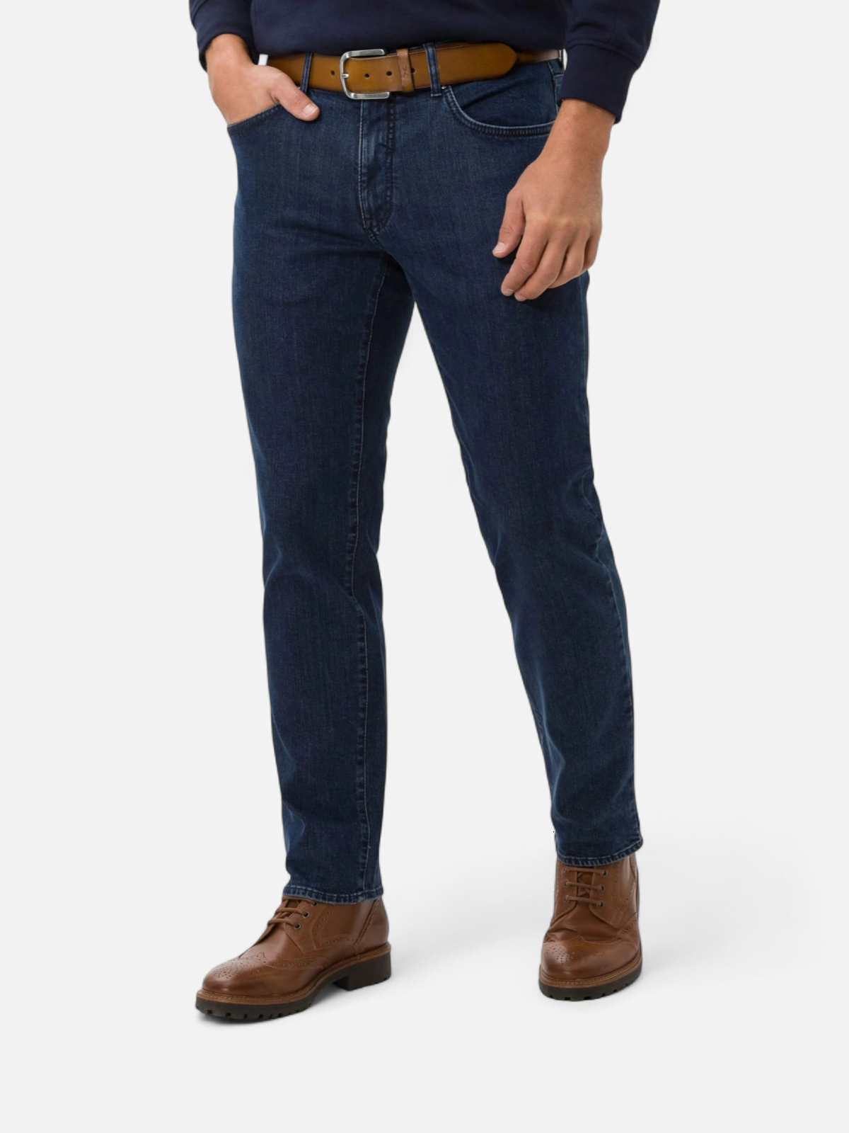 Brax Miesten Farkut Cadiz Nos Regular Fit Organic Cotton, sininen - Kekäle.fi