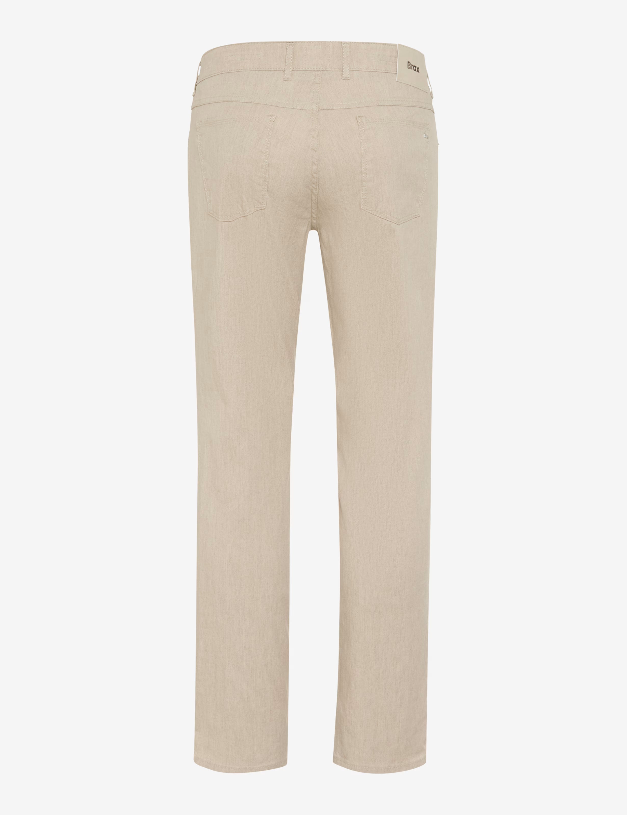 Brax miesten housut Cadiz Linen Cotton Flex Pants, beige