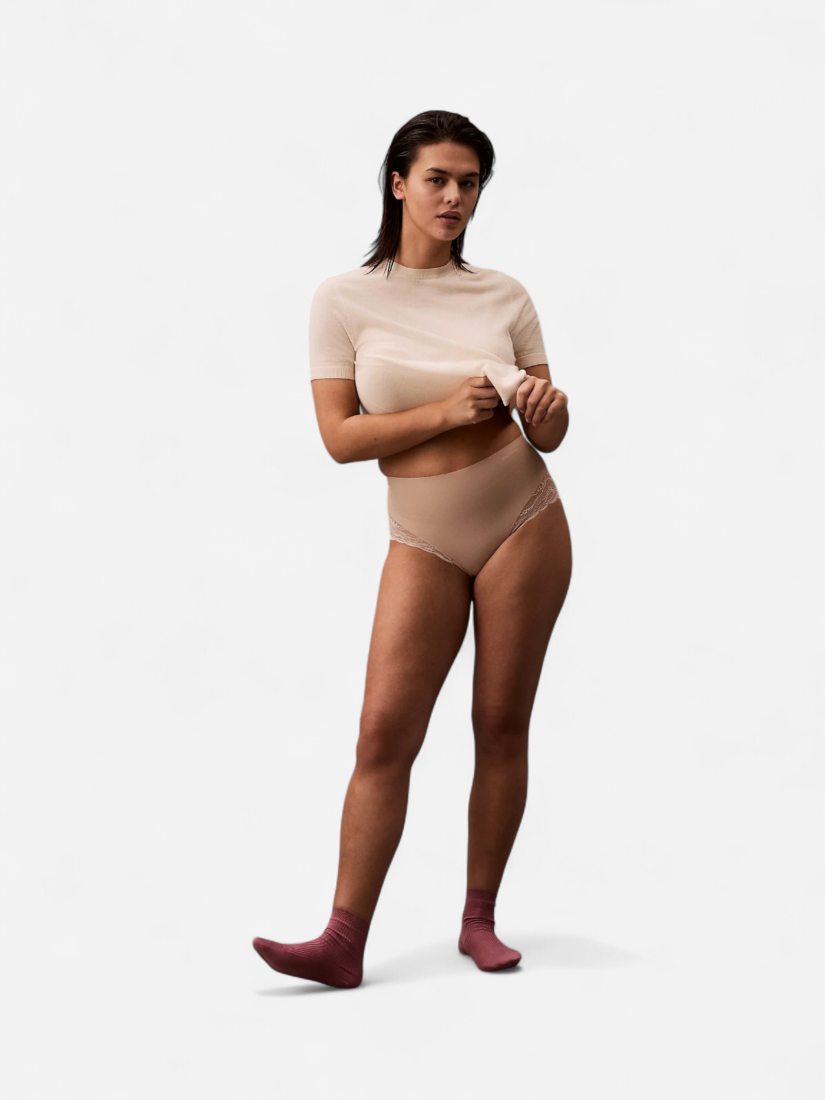 Calvin Klein naisten alushousut Brief, nude - Kekäle.fi