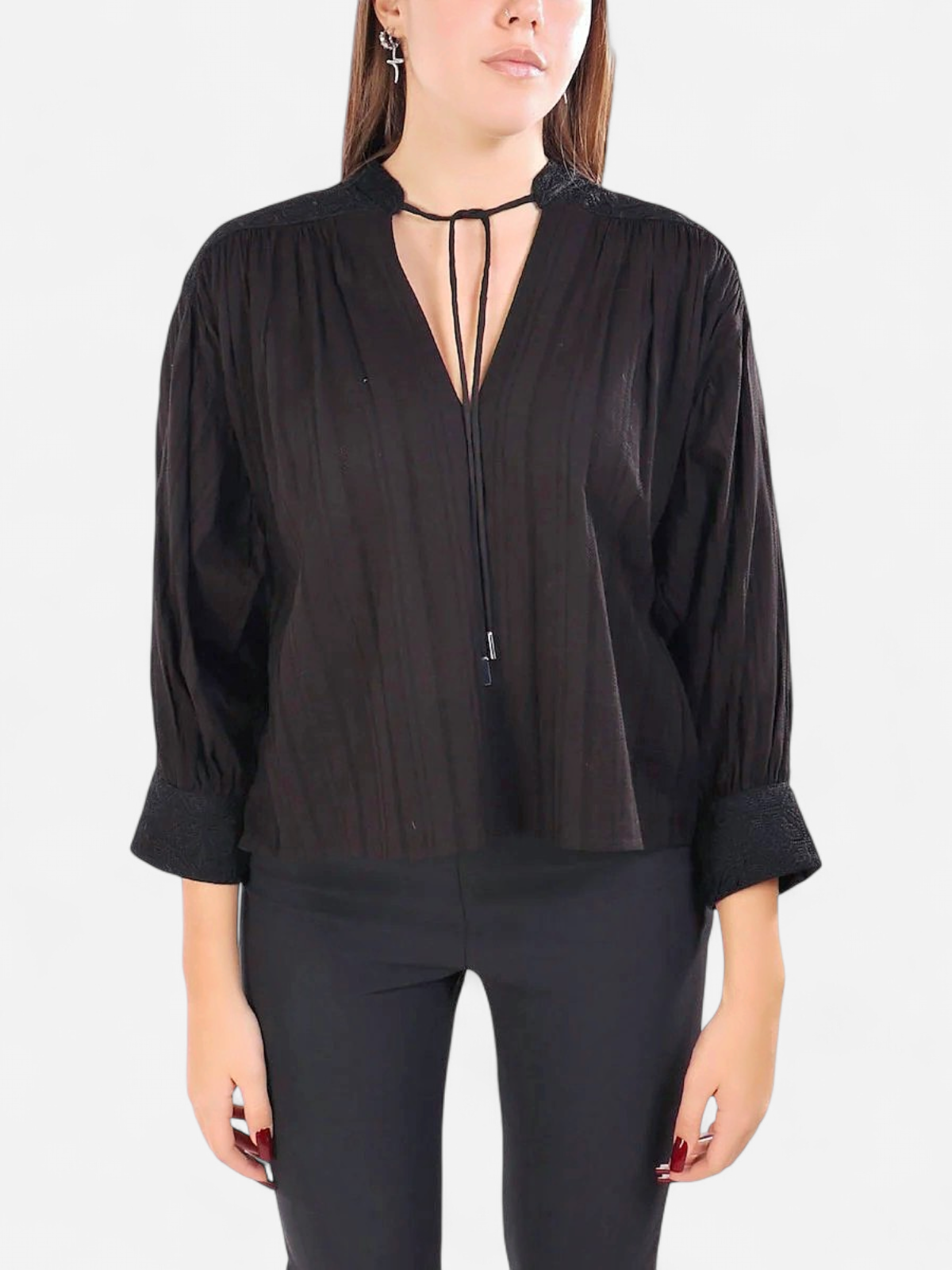 Boss Orange naisten pusero Brodes Blouse, musta - Kekäle.fi