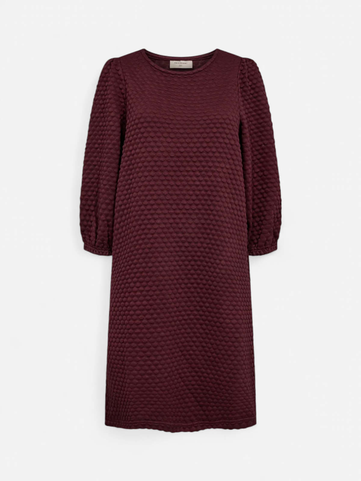 Freequent Naiset Mekko BUBBLE DRESS VIININPUNAINEN - Kekäle.fi