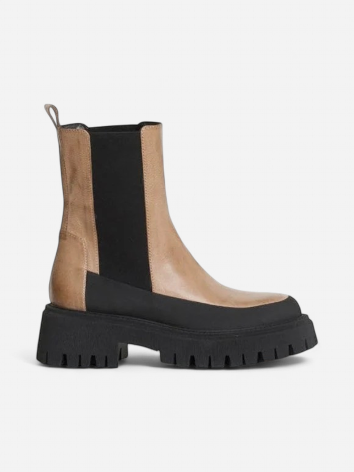 Bukela Naisten Nilkkurit HARPER COMBAT BOOTS Beige - Kekäle.fi