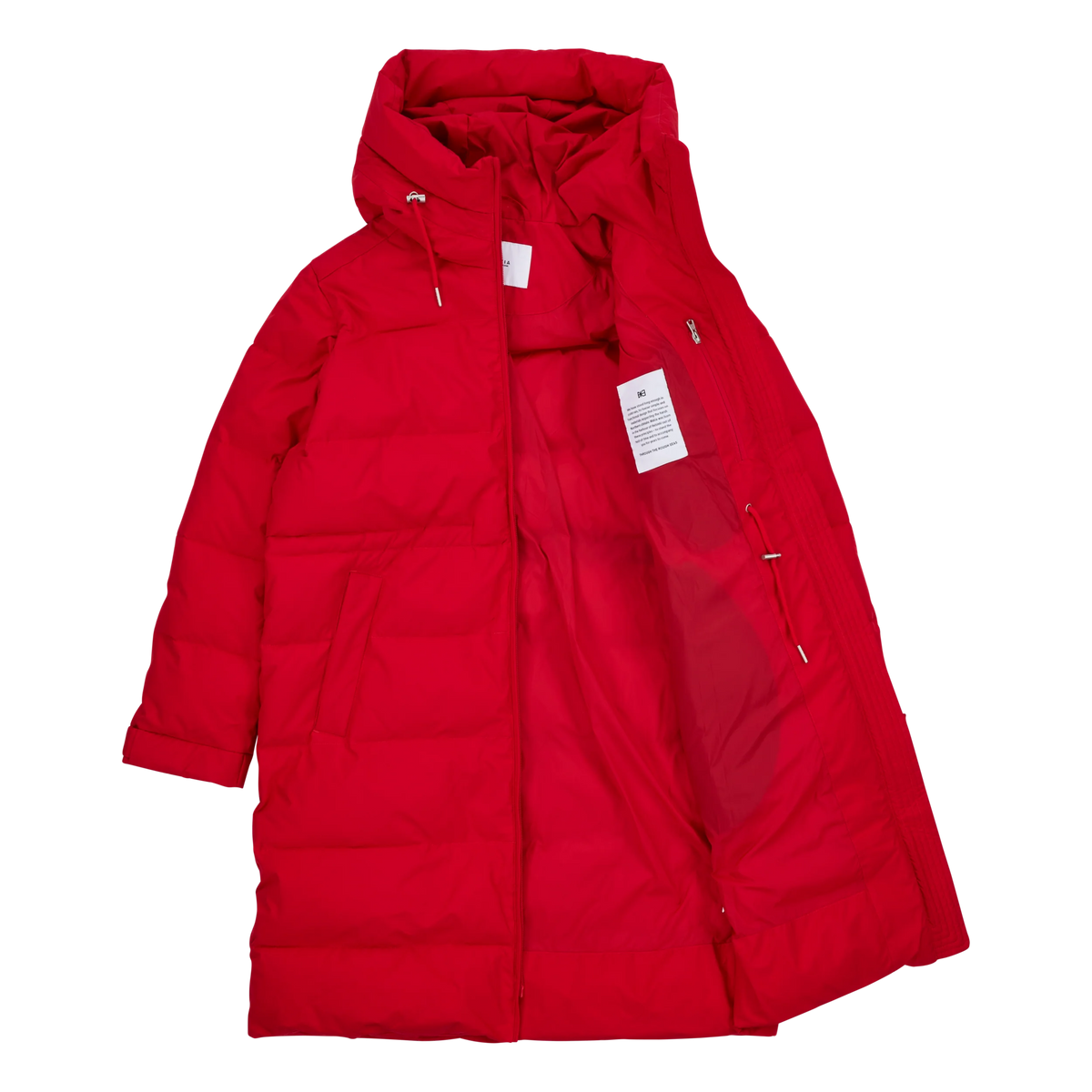 Makia naisten parkatakki Maren Parka, punainen