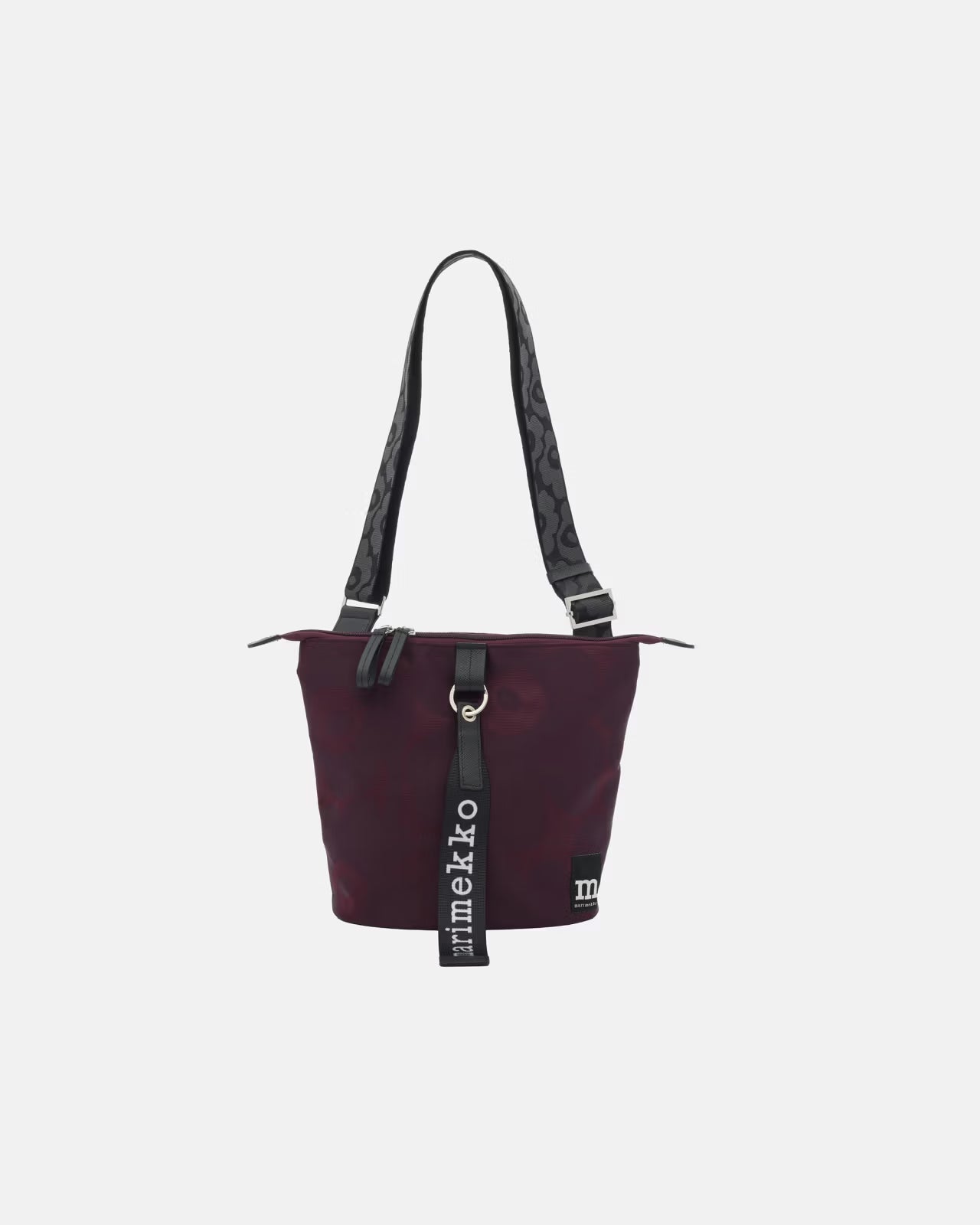 Marimekko naisten laukku Carry All Unikko, viininpunainen kuosi