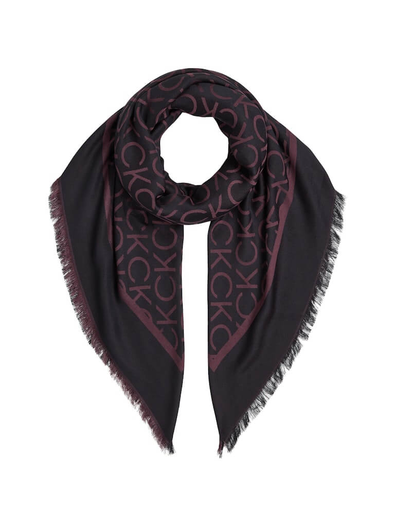 calvin-klein-accessories-naisten-huivi-diagonal-monogram-jacquard-scarf-musta-1