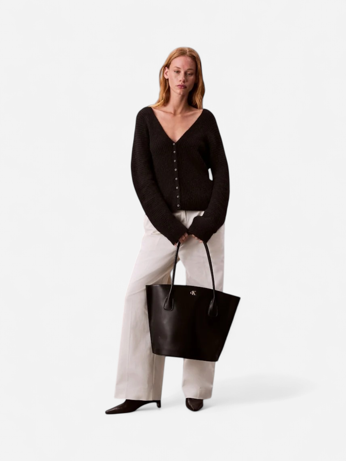 Calvin Klein Accessories naisten laukku, CK MEDIUM TOTE Musta - Kekäle.fi
