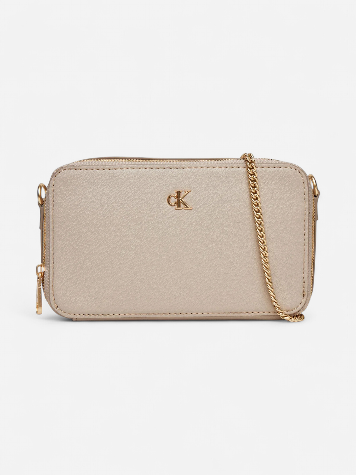Calvin Klein Accessories naisten laukku, MINIMAL MONO CAMERA BAG Luonnonvalkoinen - Kekäle.fi