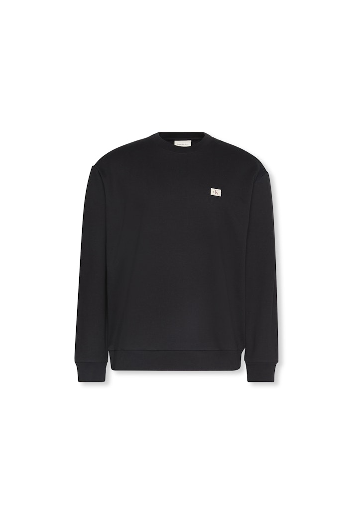 calvin-klein-jeans-miesten-collegepaita-ls-eu-350terry-badge-cn-sweatshirt-musta-2