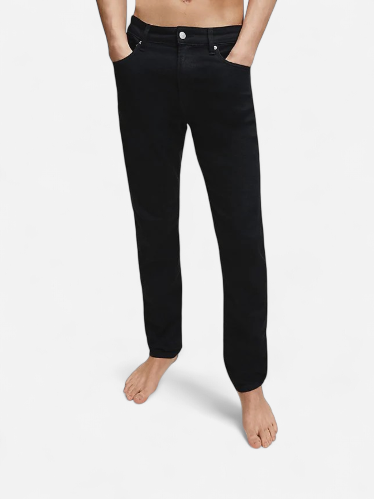 Calvin Klein Jeans Miesten Farkut 058 Slim Tapered Nos Musta - Kekäle.fi