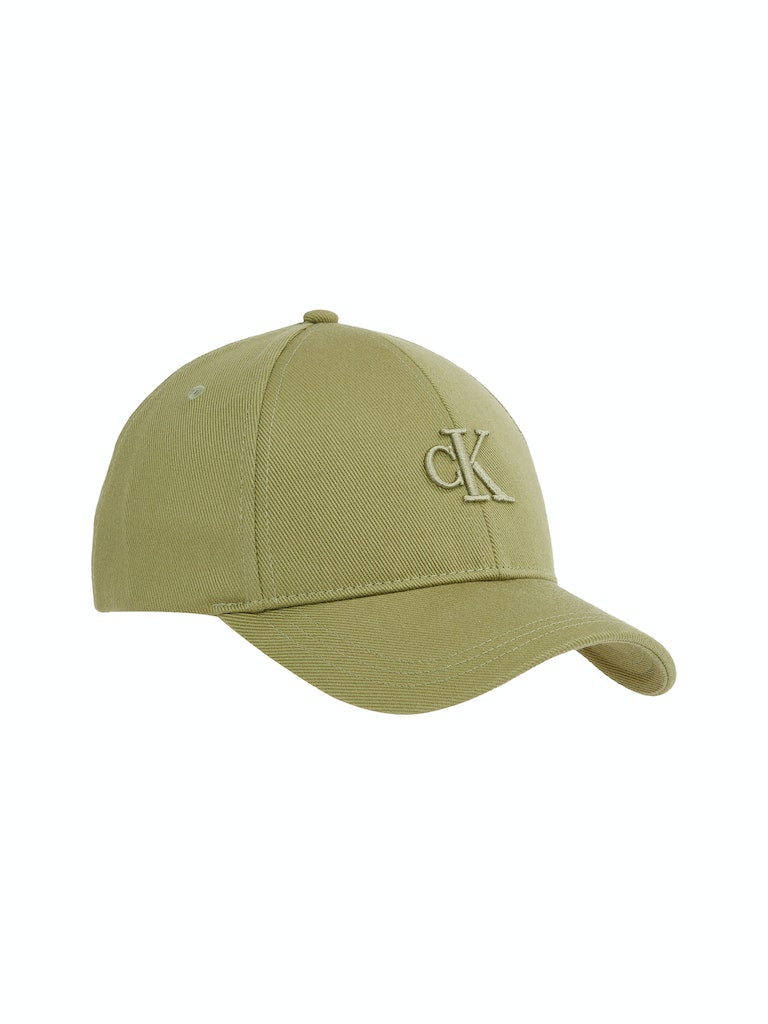 Calvin Klein Jeans Miesten Lippis NEW ARCHIVE CAP, Tummanvihreä