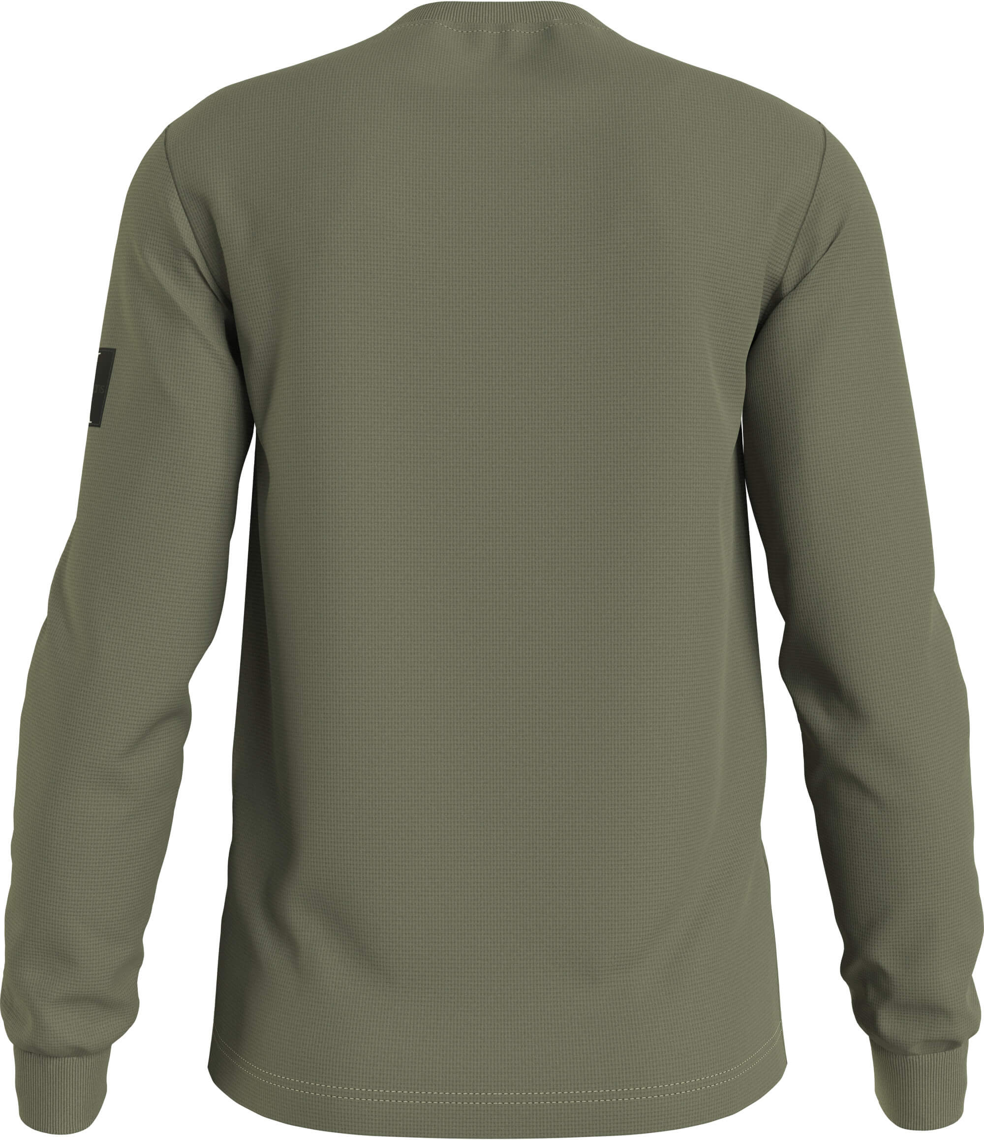 calvin-klein-jeans-miesten-paita-monologo-badge-waffle-ls-tee-armeijanvihrea-4