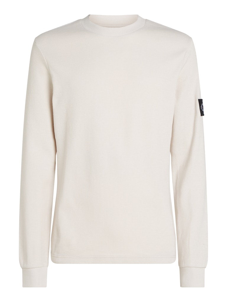 calvin-klein-jeans-miesten-paita-monologo-badge-waffle-ls-tee-beige-5