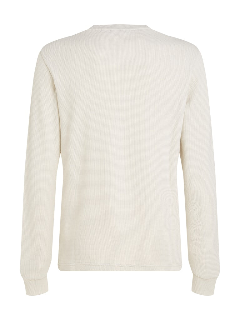 calvin-klein-jeans-miesten-paita-woven-tap-waffle-ls-tee-beige-4