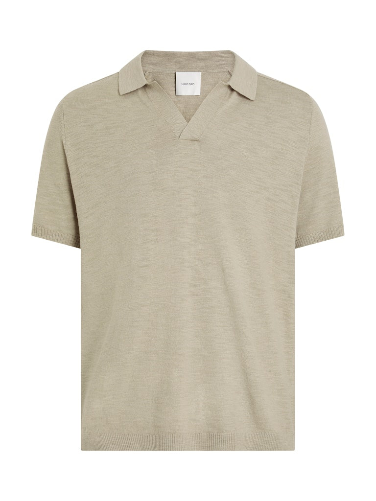 calvin-klein-jeans-miesten-pikeepaita-knitted-slub-texture-polo-beige-3