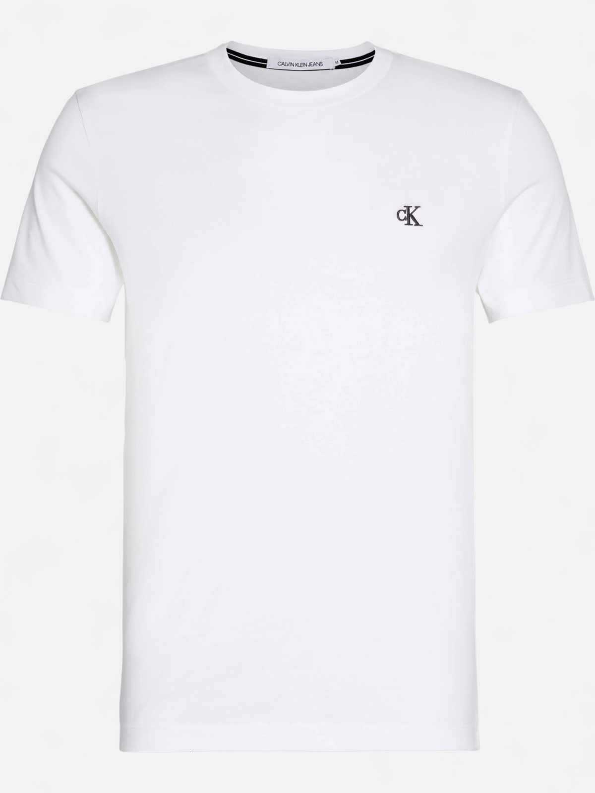Calvin Klein Jeans Miesten T-paita  CK ESSENTIAL SLIM TEE Valkoinen - Kekäle.fi